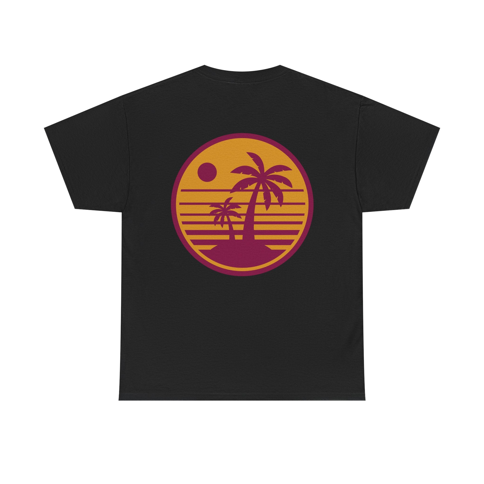 T-Shirt — Retro Palm Sunset Graphic Tee