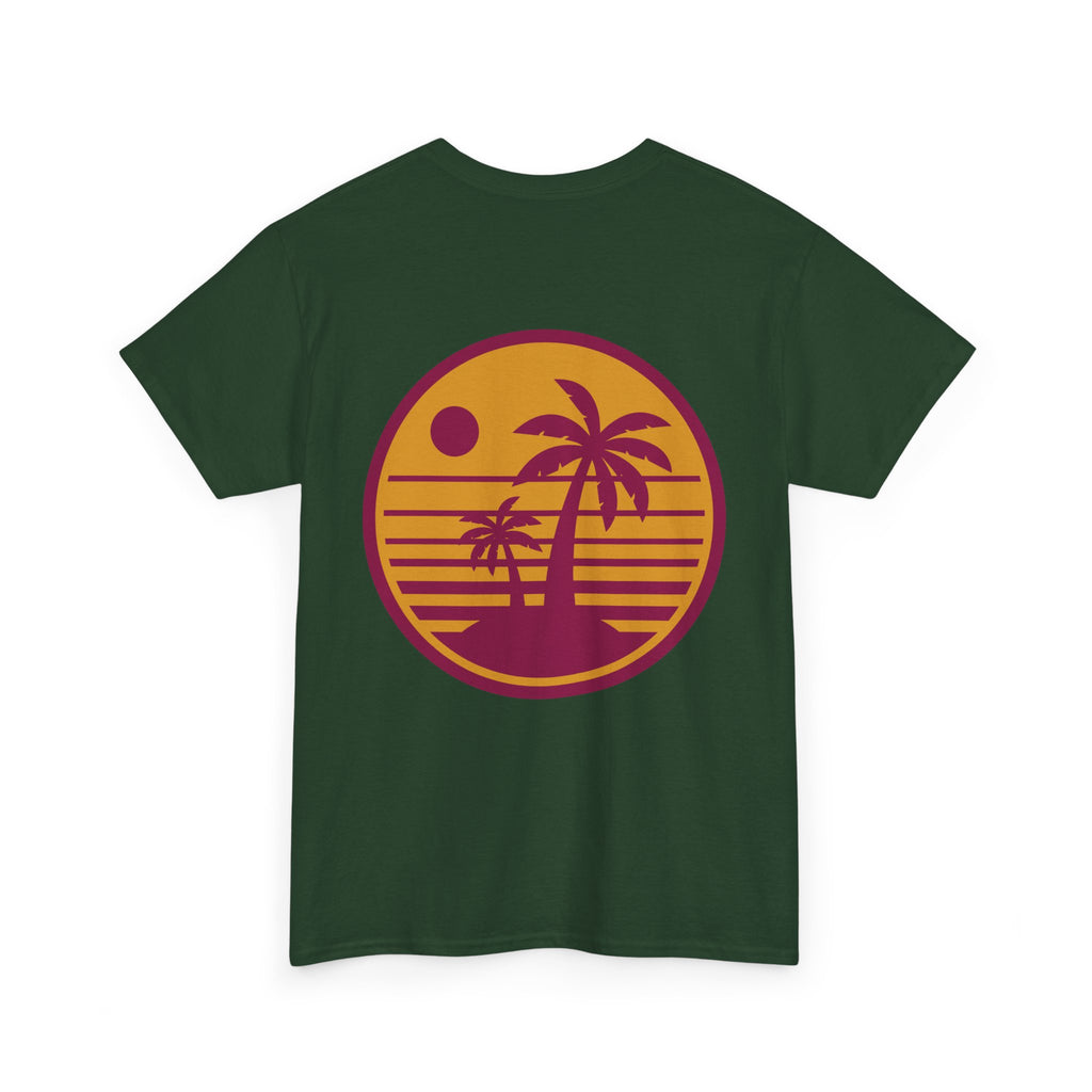 T-Shirt — Retro Palm Sunset Graphic Tee