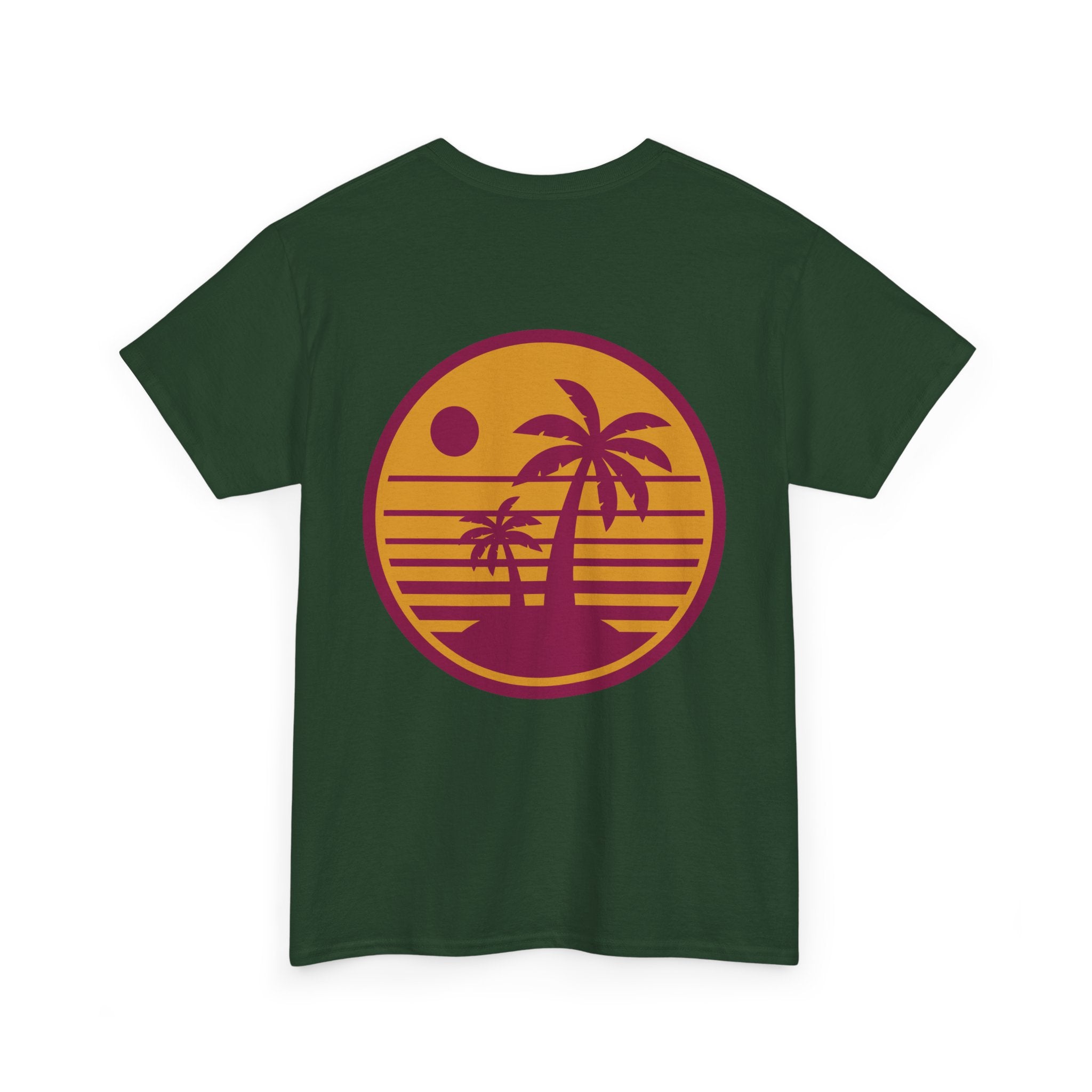 T-Shirt — Retro Palm Sunset Graphic Tee