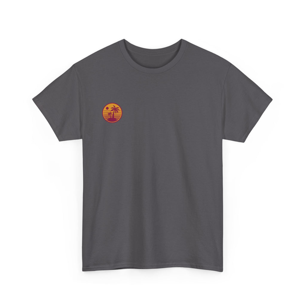 T-Shirt — Retro Palm Sunset Graphic Tee