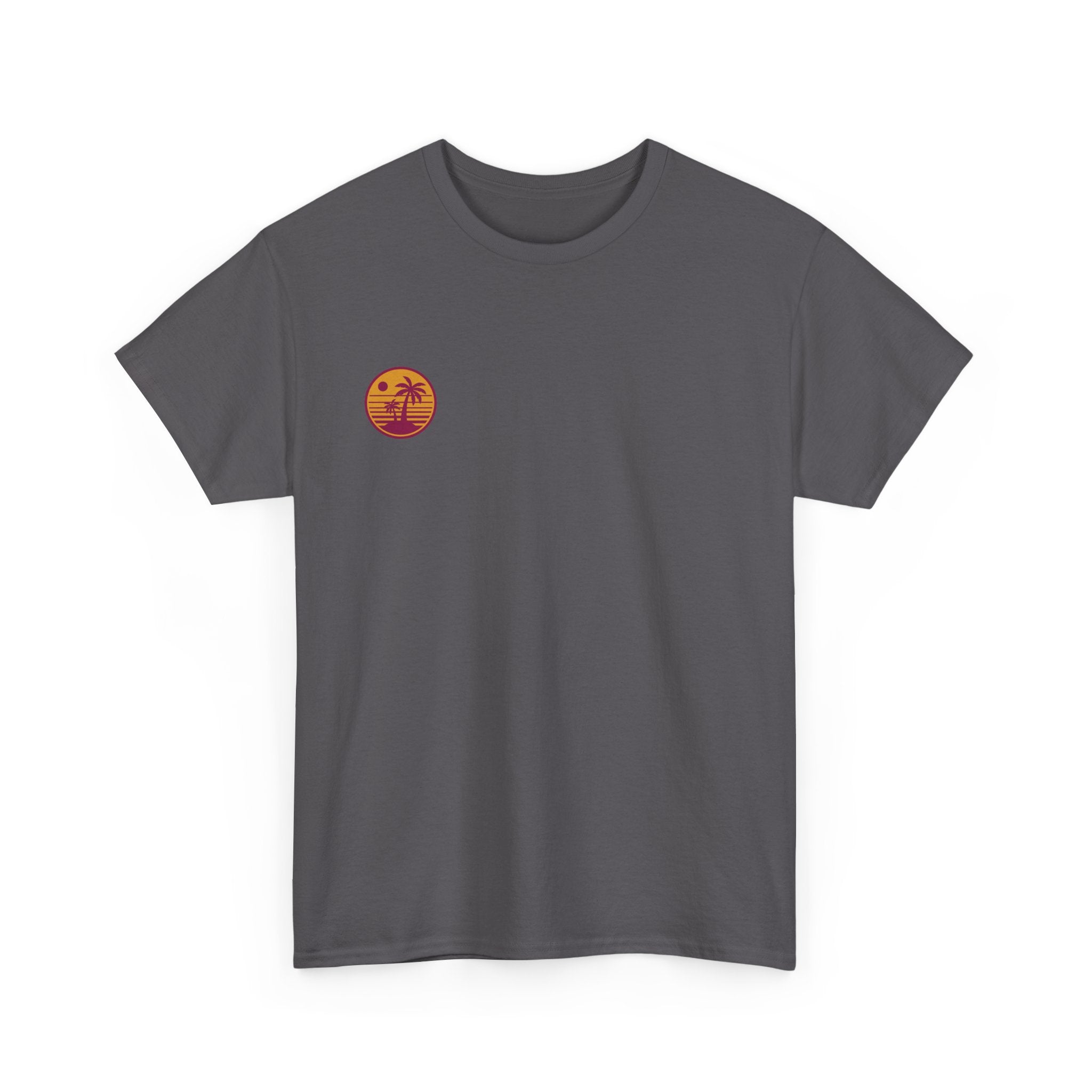 T-Shirt — Retro Palm Sunset Graphic Tee