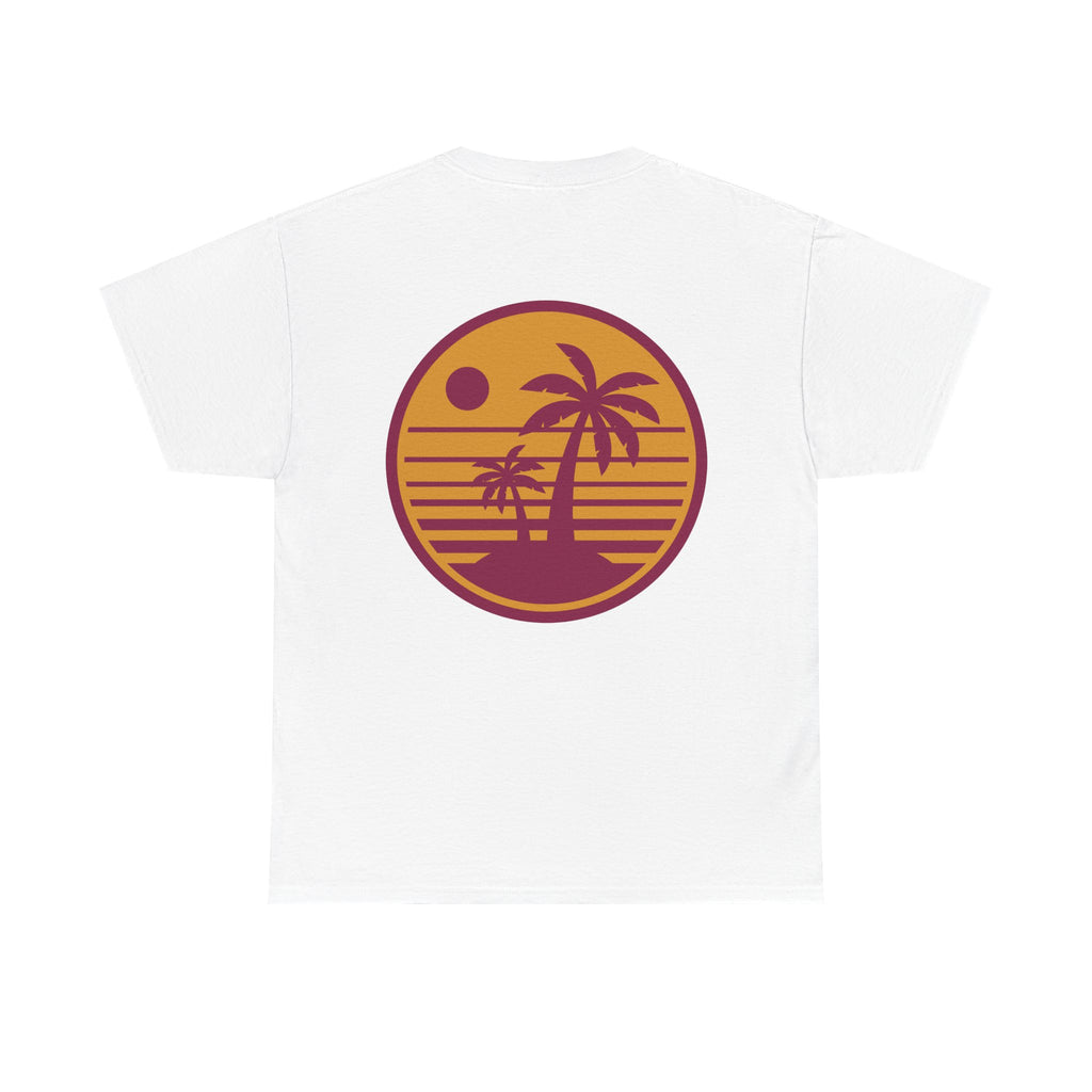T-Shirt — Retro Palm Sunset Graphic Tee