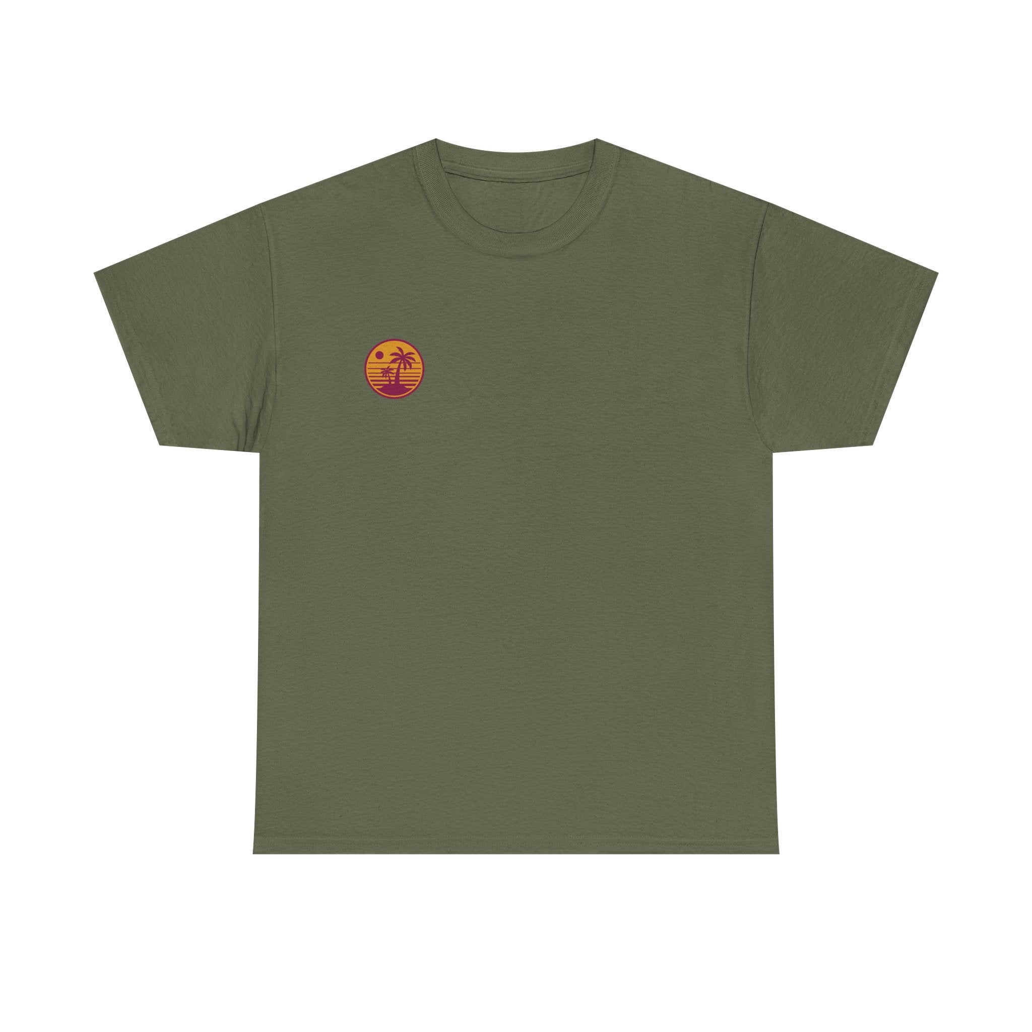 T-Shirt — Retro Palm Sunset Graphic Tee