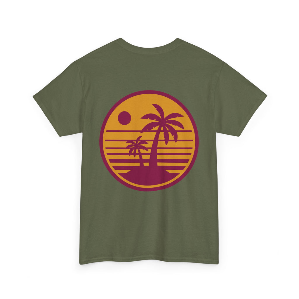 T-Shirt — Retro Palm Sunset Graphic Tee