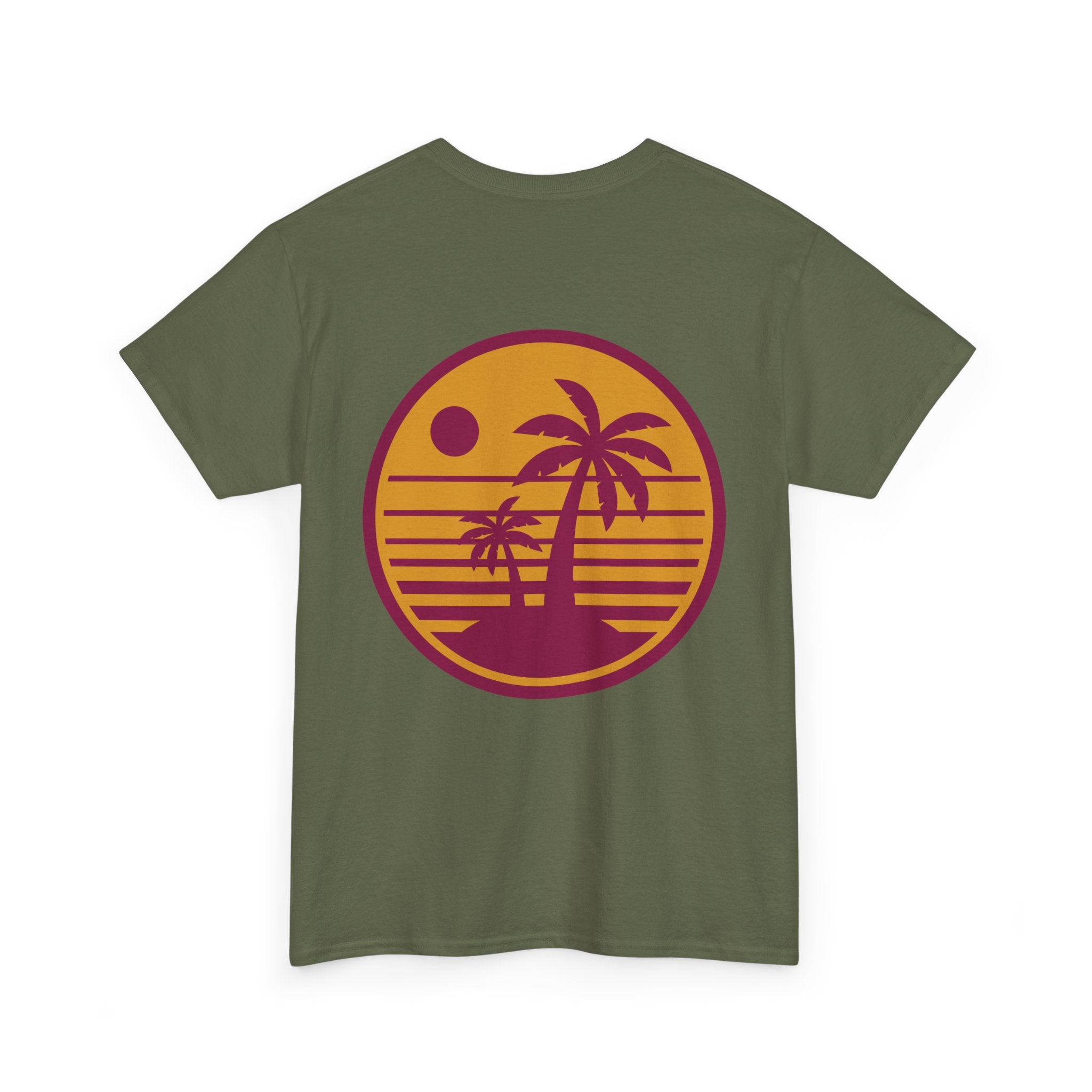 T-Shirt — Retro Palm Sunset Graphic Tee