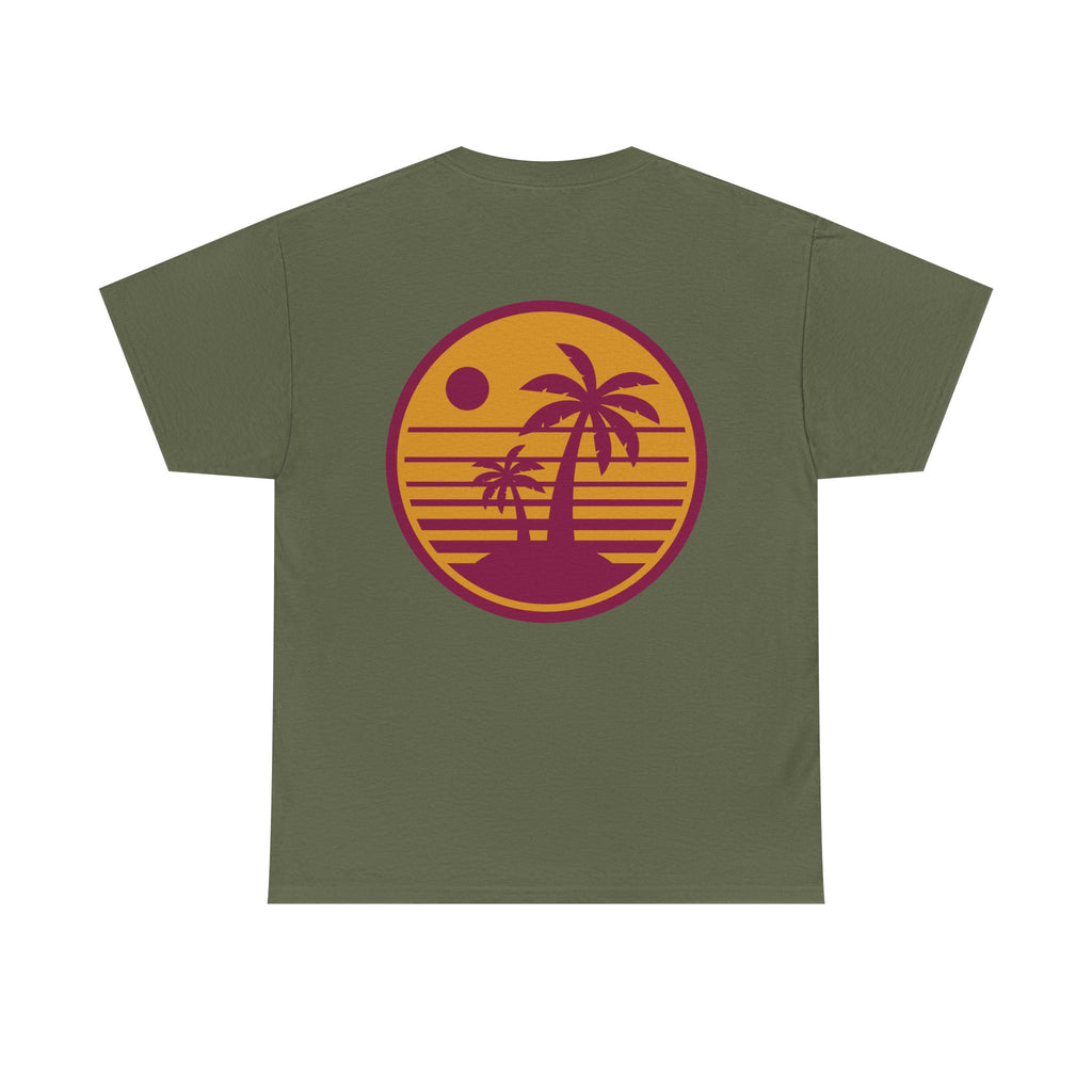 T-Shirt — Retro Palm Sunset Graphic Tee