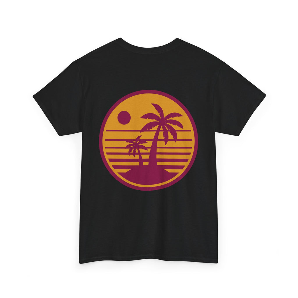 T-Shirt — Retro Palm Sunset Graphic Tee