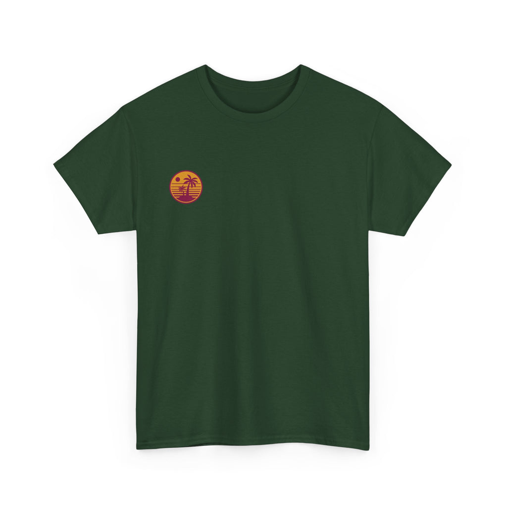 T-Shirt — Retro Palm Sunset Graphic Tee