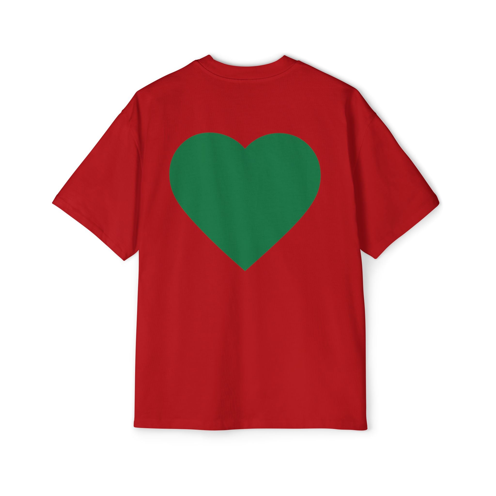 Green Heart Tee — 'GM (got money)' Graphic T-Shirt