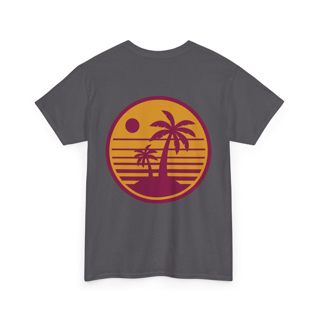 T-Shirt — Retro Palm Sunset Graphic Tee