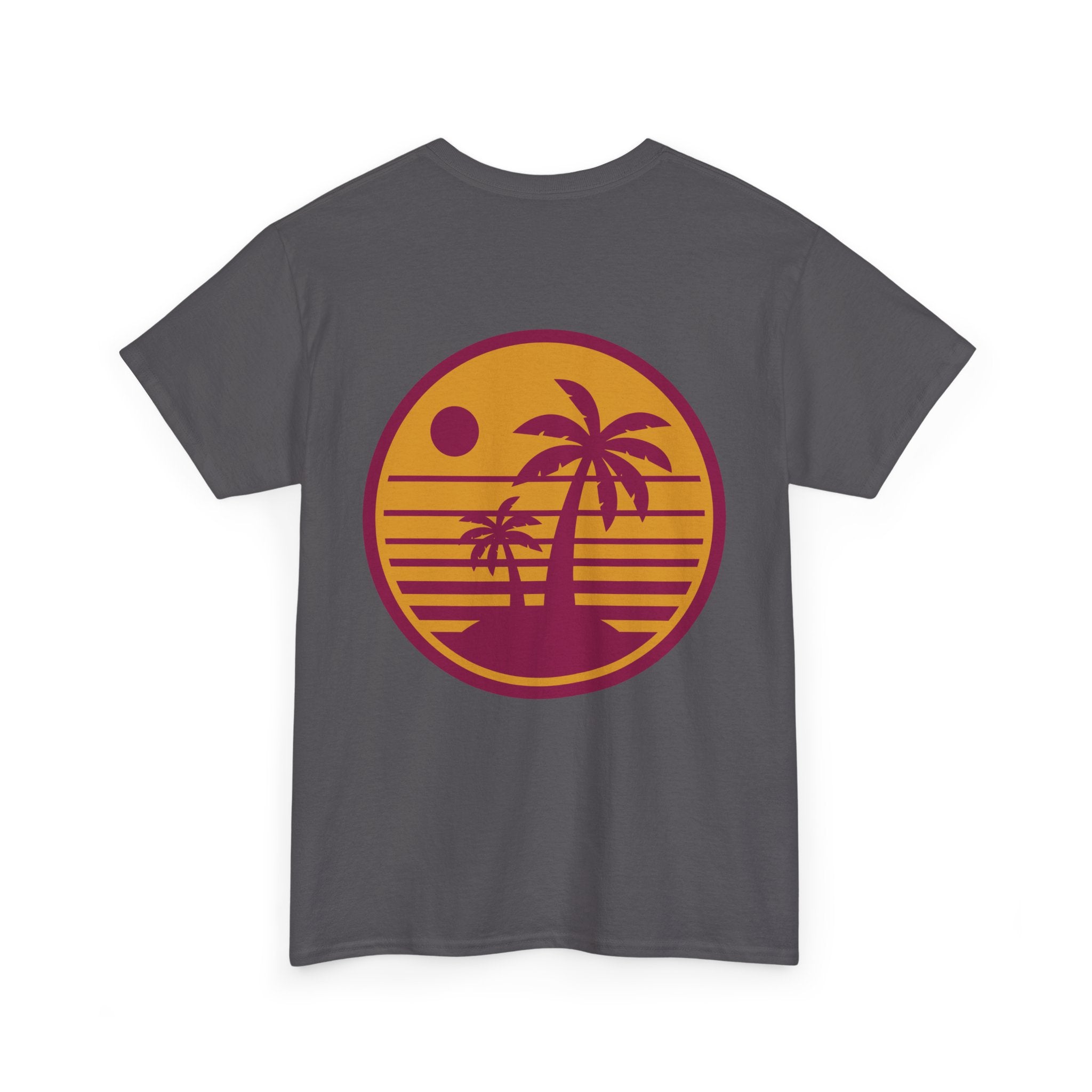 T-Shirt — Retro Palm Sunset Graphic Tee
