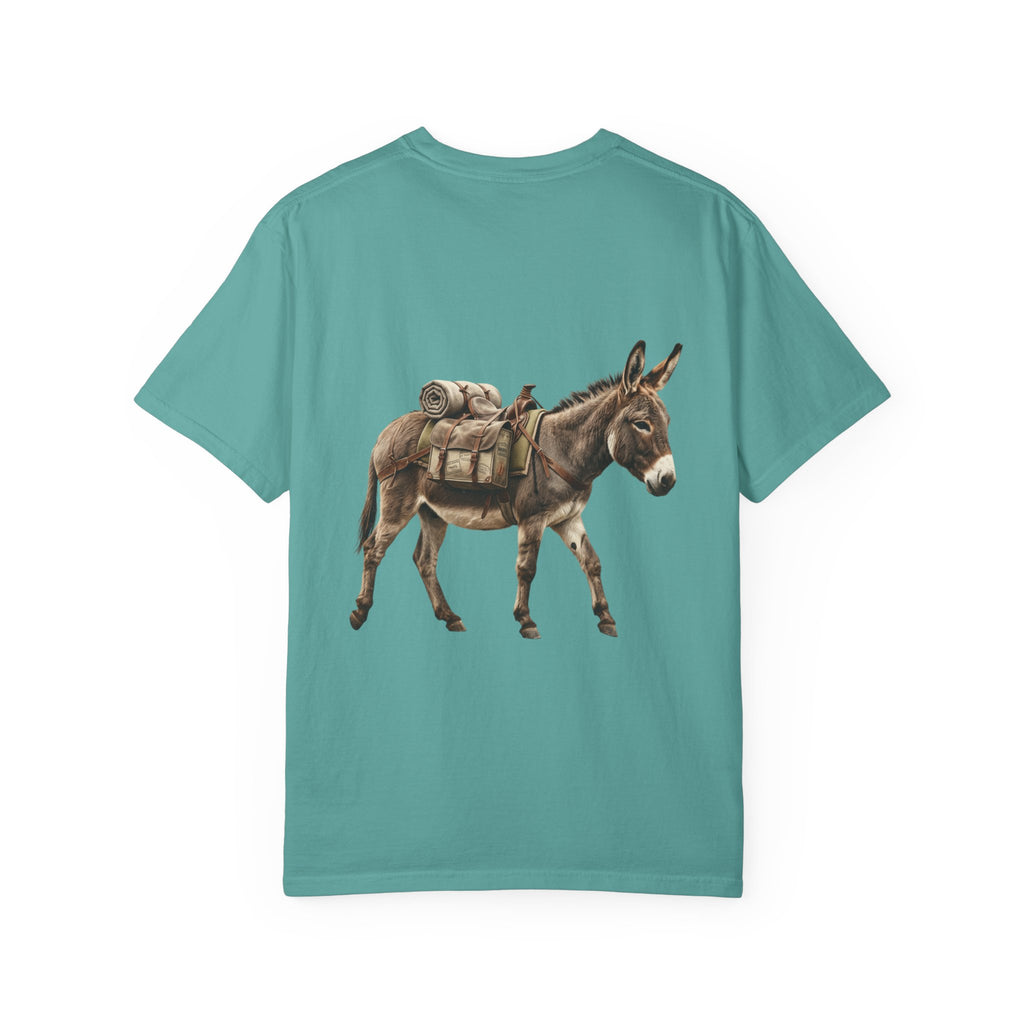 Donkey Packback T-Shirt — Rustic Pack Mule Graphic Tee