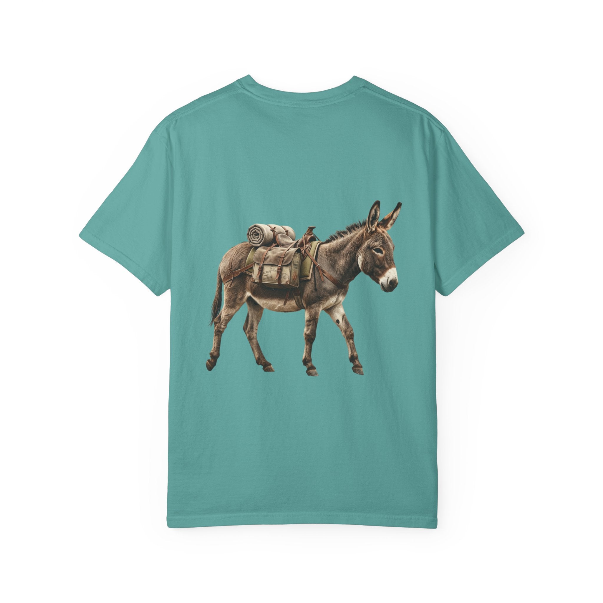 Donkey Packback T-Shirt — Rustic Pack Mule Graphic Tee