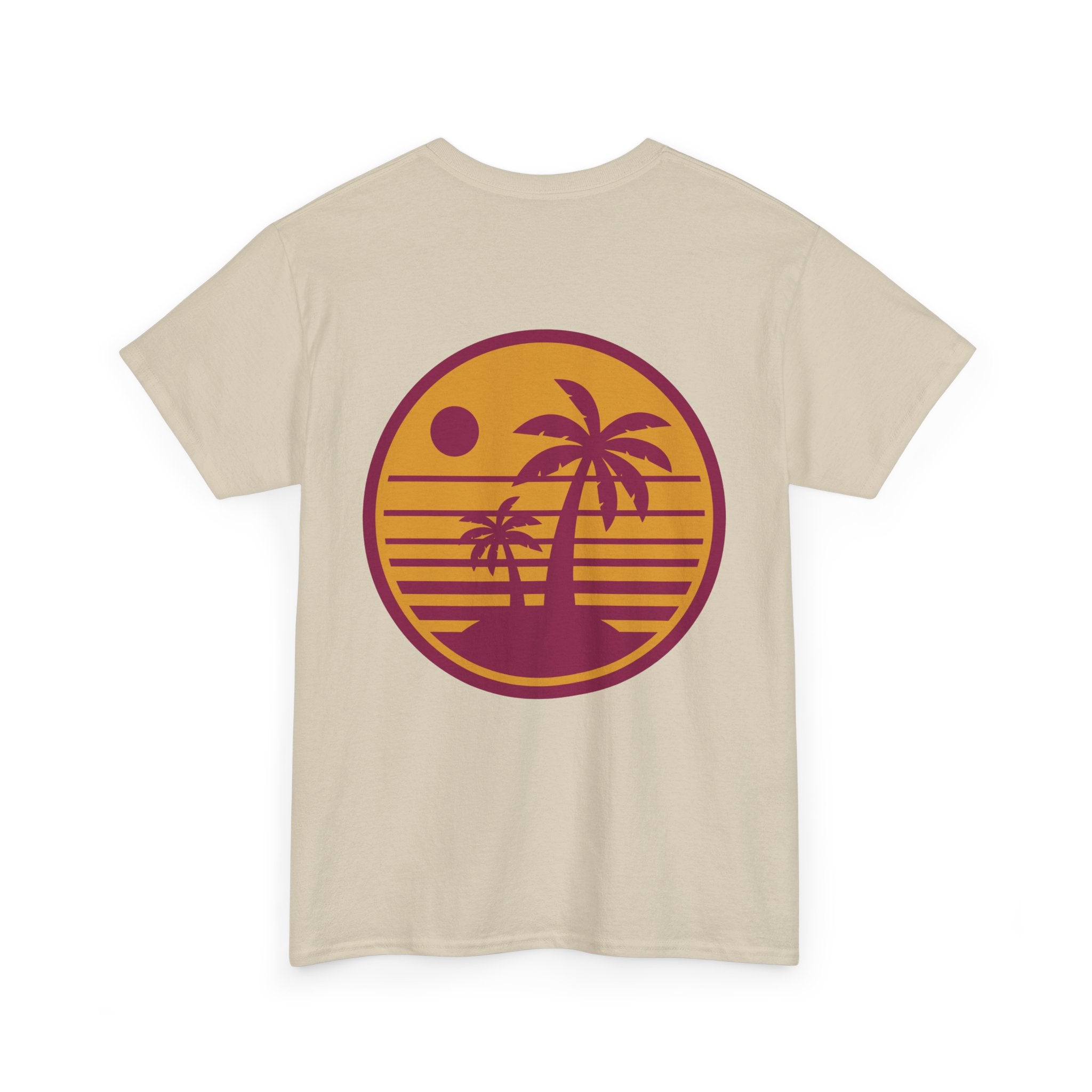 T-Shirt — Retro Palm Sunset Graphic Tee