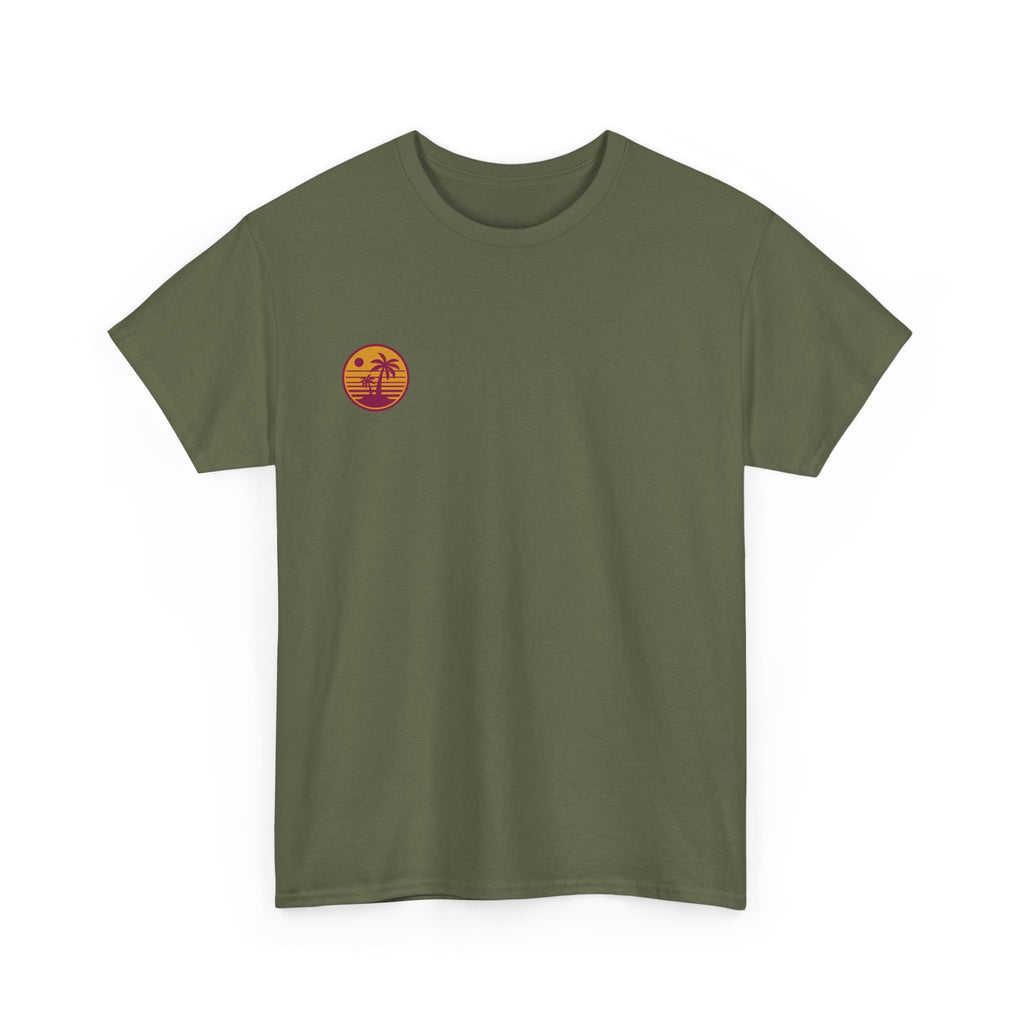 T-Shirt — Retro Palm Sunset Graphic Tee