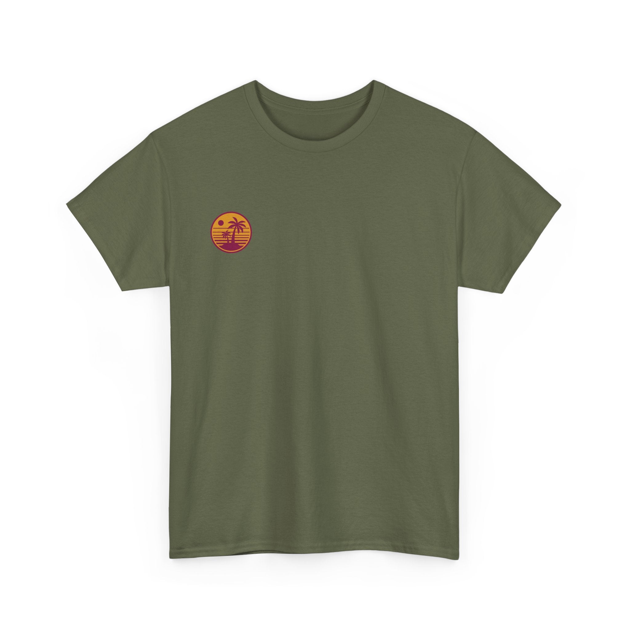 T-Shirt — Retro Palm Sunset Graphic Tee